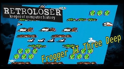 Frogger II Three Deep, apple ii, 4k