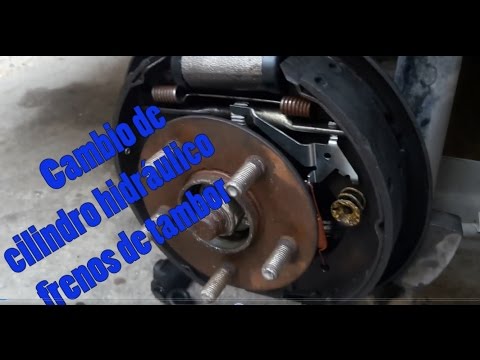 Cambio de cilindro frenos de tambor y mantenimiento general (muy bien explicado)