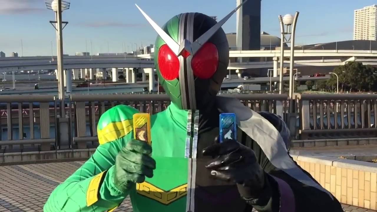 仮面ライダーw 最終話 変身シーン なりきり コスプレ コンセレ 夢の大橋 ロケ地 仮面ライダーダブル サイクロンジョーカー 音声 Youtube