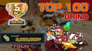 [Mario Kart Tour] My best runs from the Bowser Tour - Top 100 grind