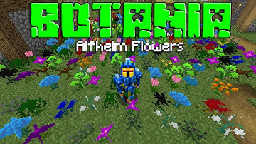 Alfheim Flowers (Botania PT. 15) [Minecraft 1.15 Mod Guide]