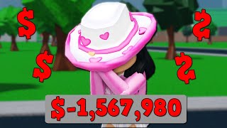 GOING BANKRUPT IN BLOXBURG...