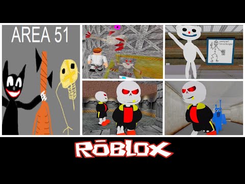 Survive Trevor Creatures In Area 51 By Sandyche Roblox Youtube - pootis mask roblox