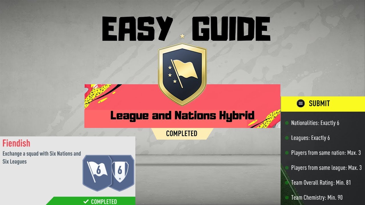 FIFA 20 Easy Guide To League And Nation Hybrid Fiendish NO LOYALTY fifa-20-easy-guide-to-league-and-nation-hybrid-fiendish-no-loyalty