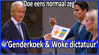 Geert Wilders 'Doe eens normaal zeg' v Rob Jetten - Algemene Politieke Beschouwingen Tweede Kamer