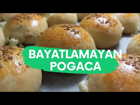 BAYATLAMAYAN KABARTMA TOZLU POĞAÇA TARİFİ