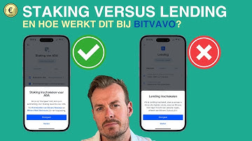 BITVAVO Staking en Lending - de cruciale verschillen en waarom je lending uit wil hebben staan!