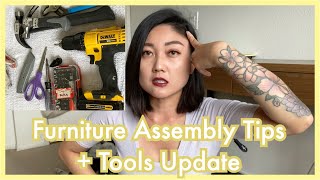 Essential Tools & Tips For Assembling Furniture (from a Tasker) + NEW Tool Update