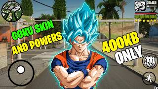 GTA San Andreas Me Goku Ban Jao! 🔥 Goku Skin + Powers Mod Install Tutorial (Hindi) screenshot 3