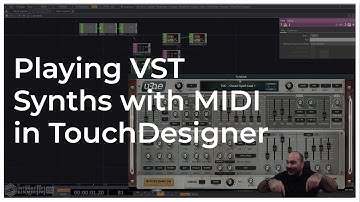 Playing VSTs with MIDI in TouchDesigner - TouchDesigner Tutorial 074