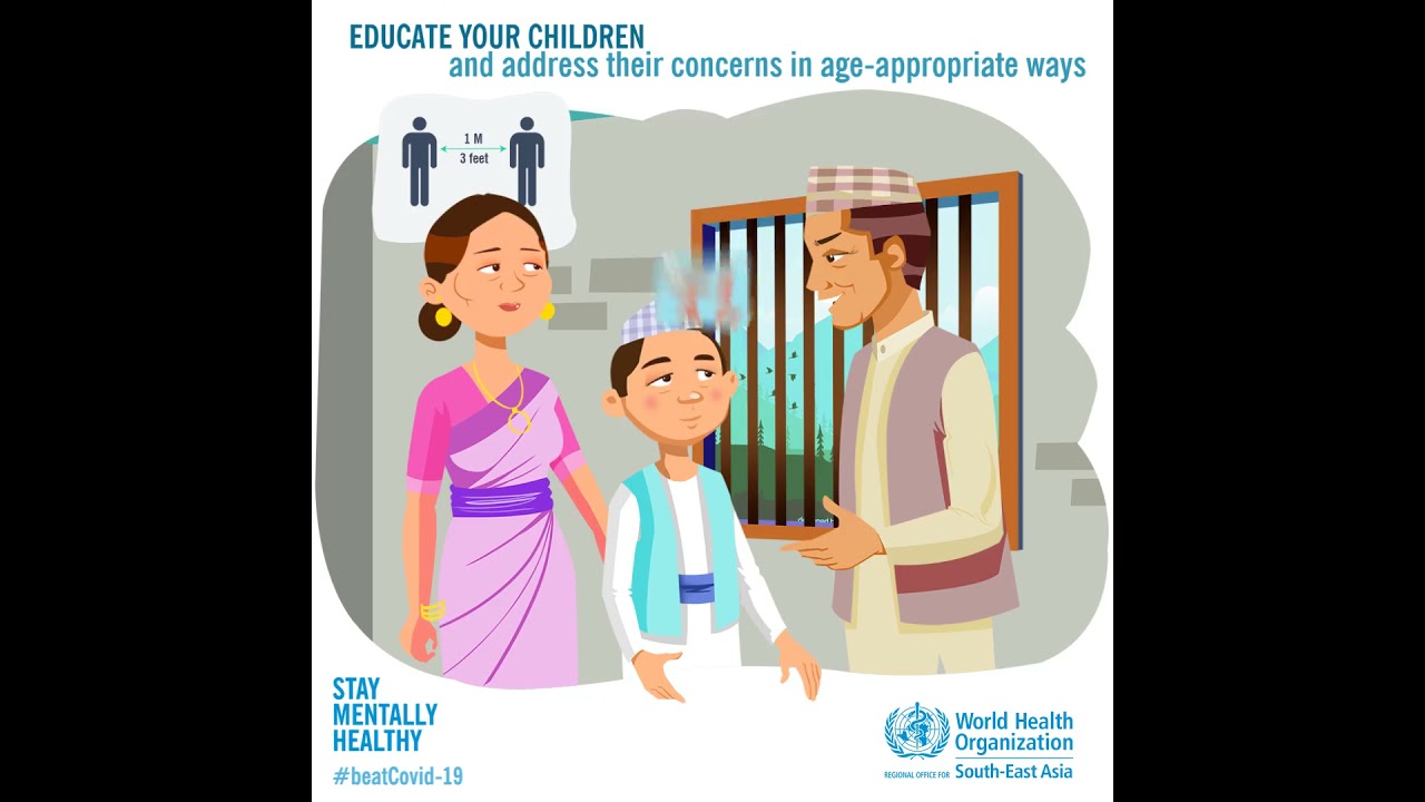 Take care of your children's mental health