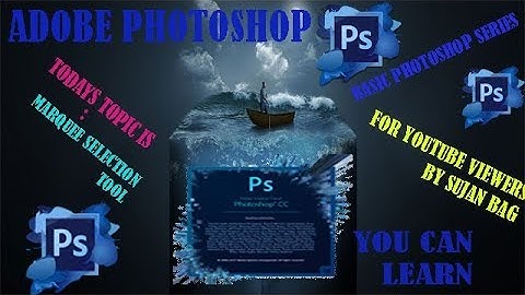 03 Photoshop CS6 Beginner Tutorial - Marquee Selection Tools