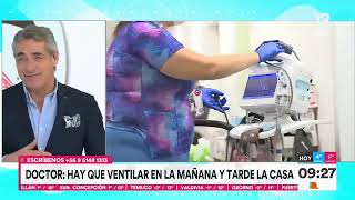 Influenza, sinsicial y covid: Dr. Ugarte se refiere a la triplepandemia | Tu Día | Canal13