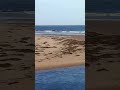 River Ugie where it meets the sea at Buchanhaven, Scotland