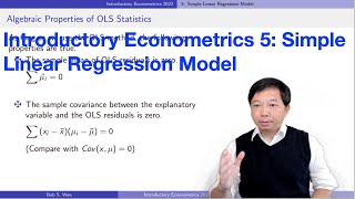 Simple Linear Regression Model | Introductory Econometrics 5 Net Worth