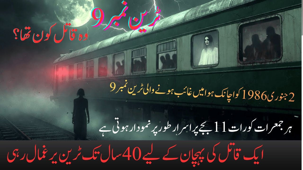 Train Number 9 | ٹرین نمبر 9| Horror Urdu Hindi Story |CID Case story 