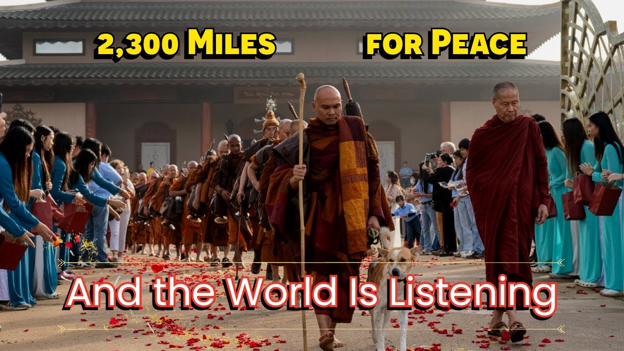 Walk for Peace: Why Buddhist Monks Are Walking Across America Right Now 