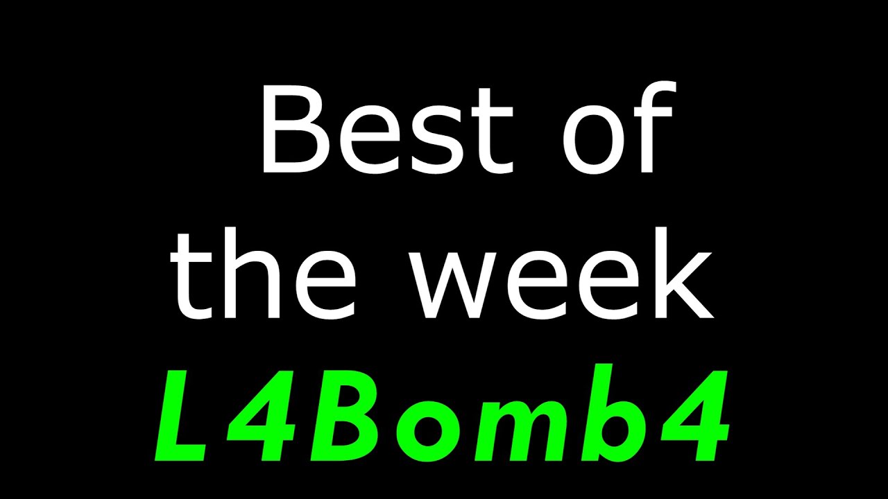 Best of the Week °79 L4Bomb4 - Trackmania Nations Forever