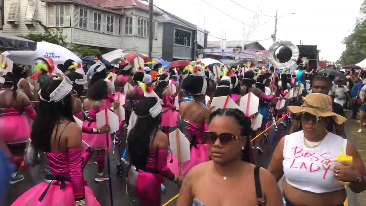 2025 Mash in Guyana Float Parade on Vlissengen Road Georgetown