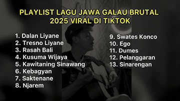 PLAYLIST LAGU JAWA GALAU BRUTAL 2025 VIRAL DI TIKTOK || Kumpulan lagu jawa galau
