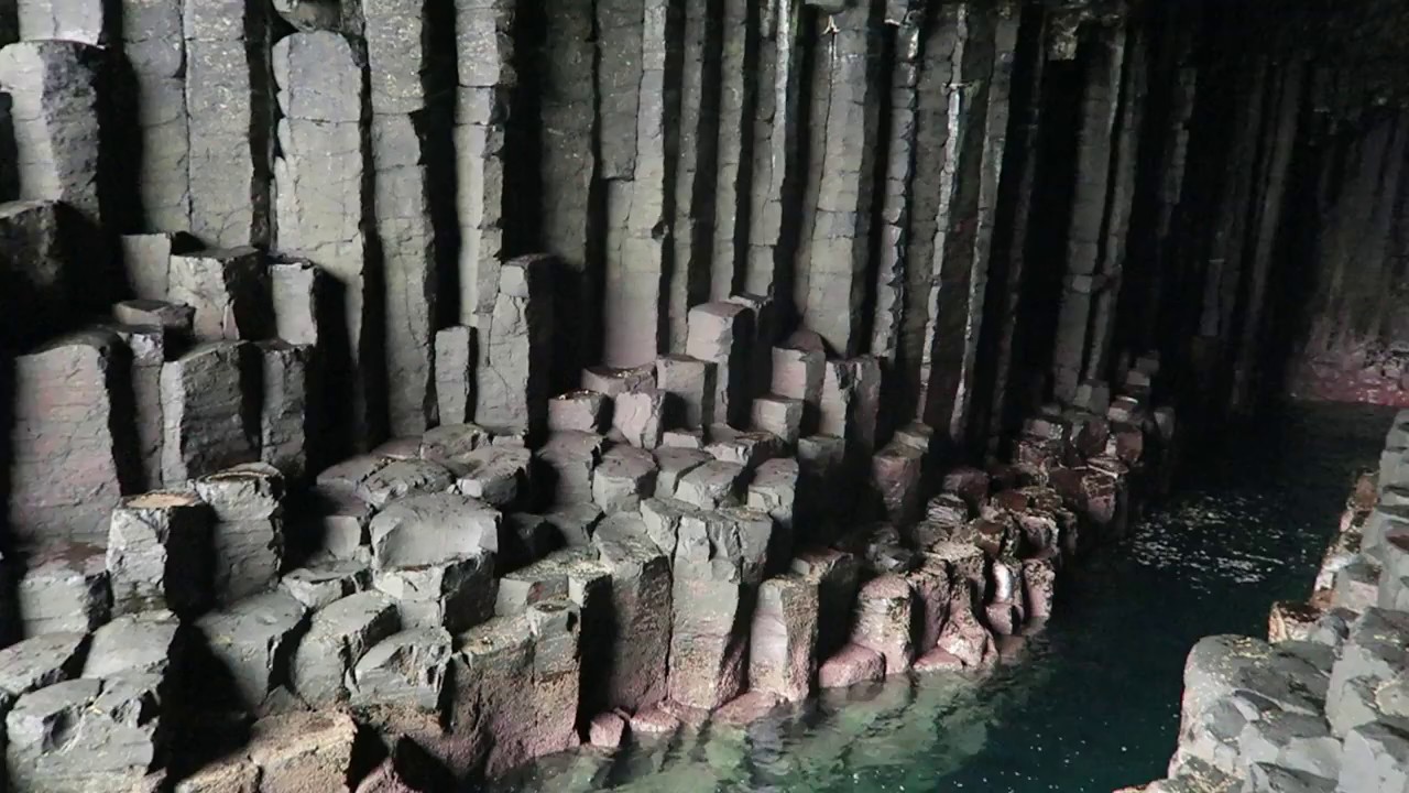 Inside Fingal's Cave (The Hebrides) HD YouTube