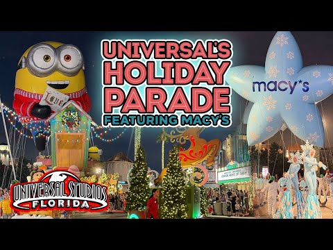 Universal Orlando's Holiday Parade Featuring Macy's 2025