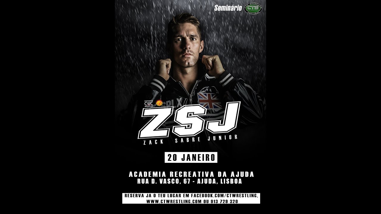 CTWrestling - Zack Sabre Jr. em Portugal