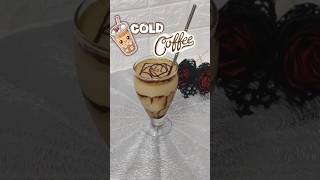 ☕ Café Style Cold Coffee at Home 😍 | Easy & Quick Recipe #coldcoffee #Coffeelover #creamycoffee