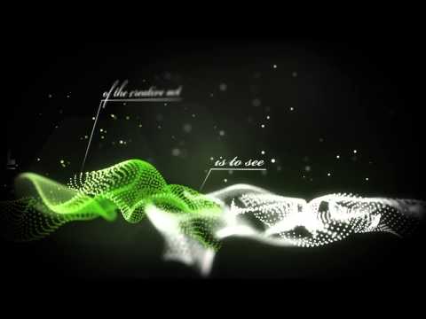 After Effects Template Floating Particle Strings Logo Reveal HD 2014