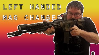 Left-handed AR reload techniques