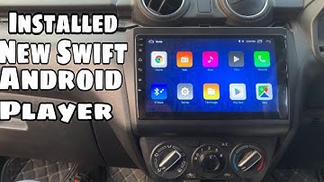 Android Stereo Installed Inside New Swift | Android screen for swift