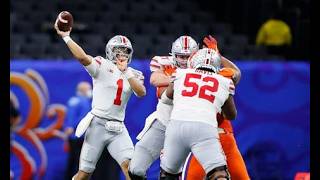 Justin Fields best throw as a Buckeye