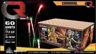 CARNAVAL China Red - vuurwerk met inhoud