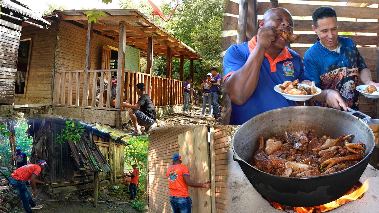 Asi es un Dia donde Wilson, Pintando Construyendo y Cocinando