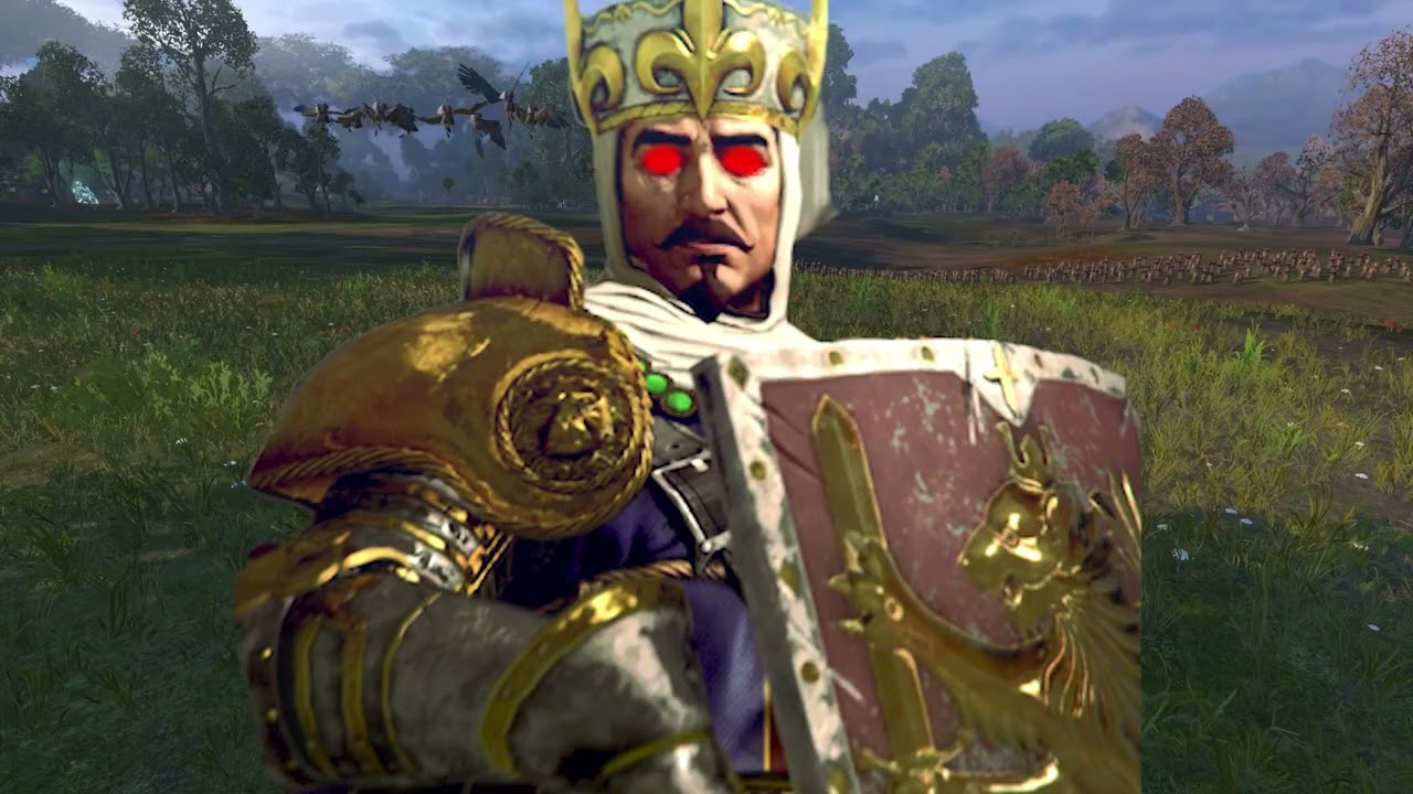 Louen Leoncoeur is a terminator in Total War Warhammer