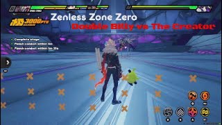 Zenless Zone Zero Double Billy vs The Creator in Hollow 0