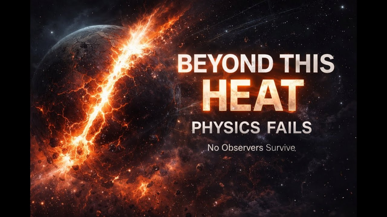 How Hot Can the Universe Get? — The Temperature That Erases Reality