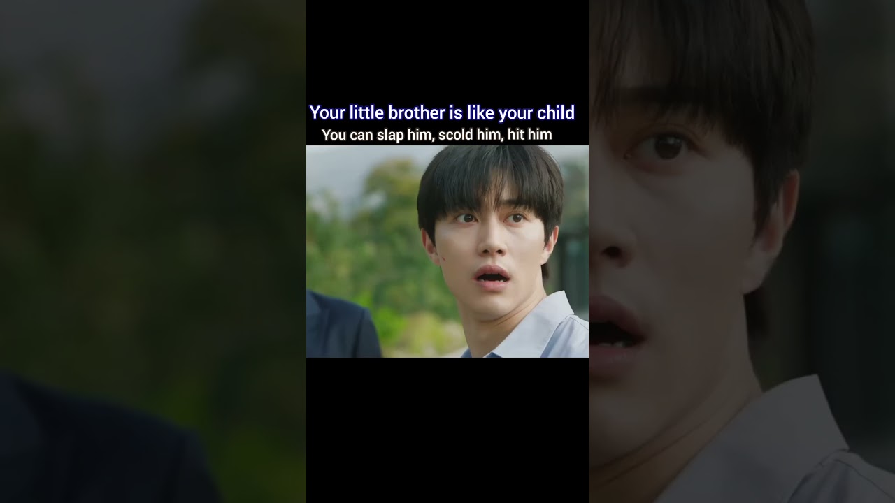 your little brother is like your child 🥺❤️