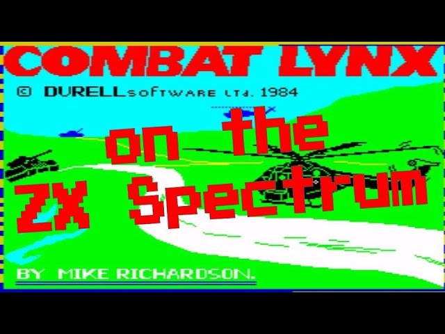 Combat Lynx, C64, Released by Durell / Encore, WORKING