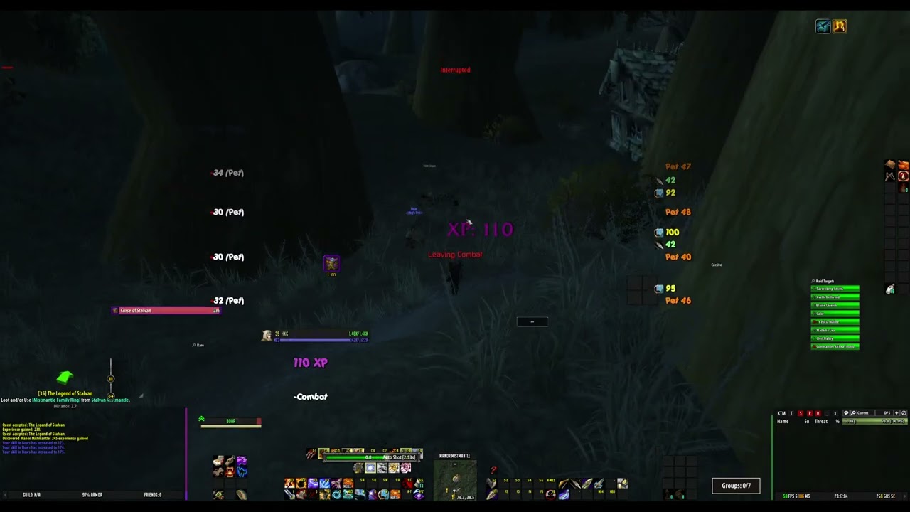 [35] Легенда о Сталване | Сумеречный лес (ID: 98) — Turtle Wow Quest Database