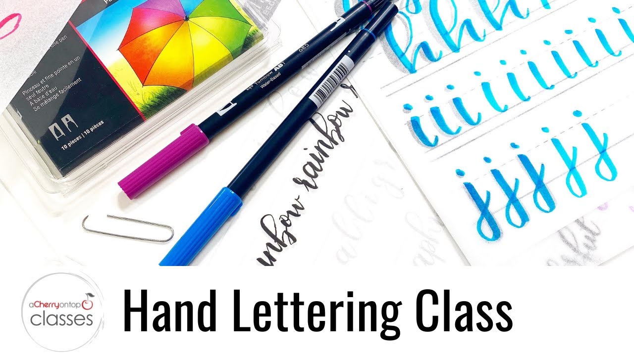 Hand Lettering Class