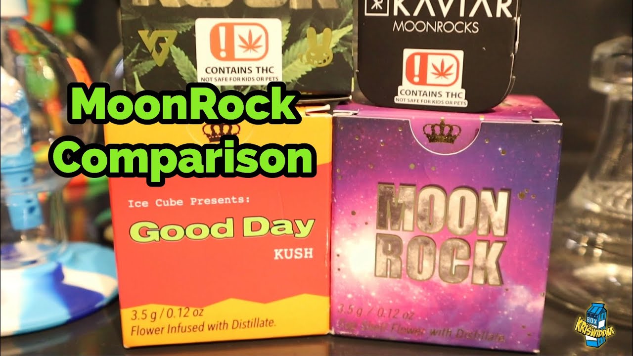 OKLAHOMA MOONROCKS COMPARISON? Ice Cube Good Day Moonrock First look.