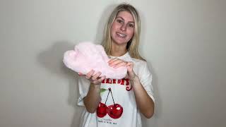 Fhilepon Womens Fuzzy Slippers House Slippers Memory Foam Bedroom Shoes Open Toe Review