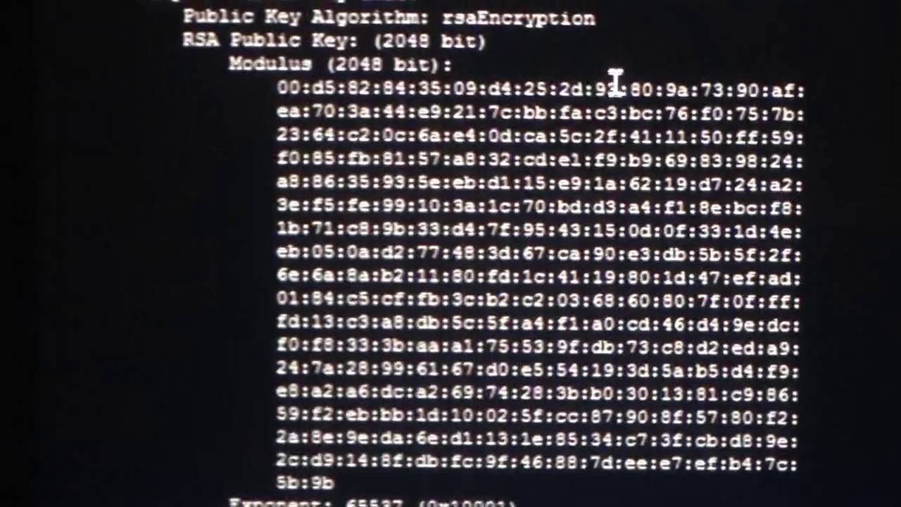 Arris display certs on telnet LOL - YouTube