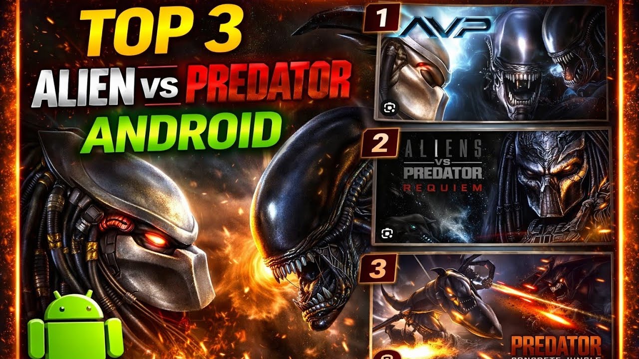 Predators Android Game Los 3 mejores juegos de Aliens vs Predator para Android#predators# ...