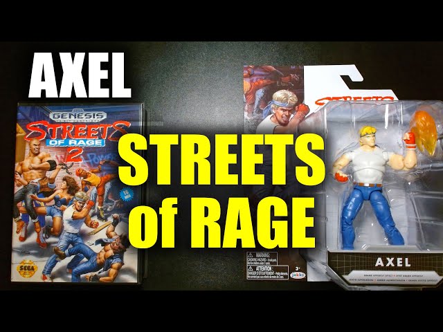 Streets of Rage Axel Sega Genesis Megadrive Jakks Pacific Action