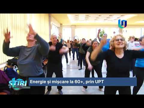 Energie și mișcare la 60+, prin UPT