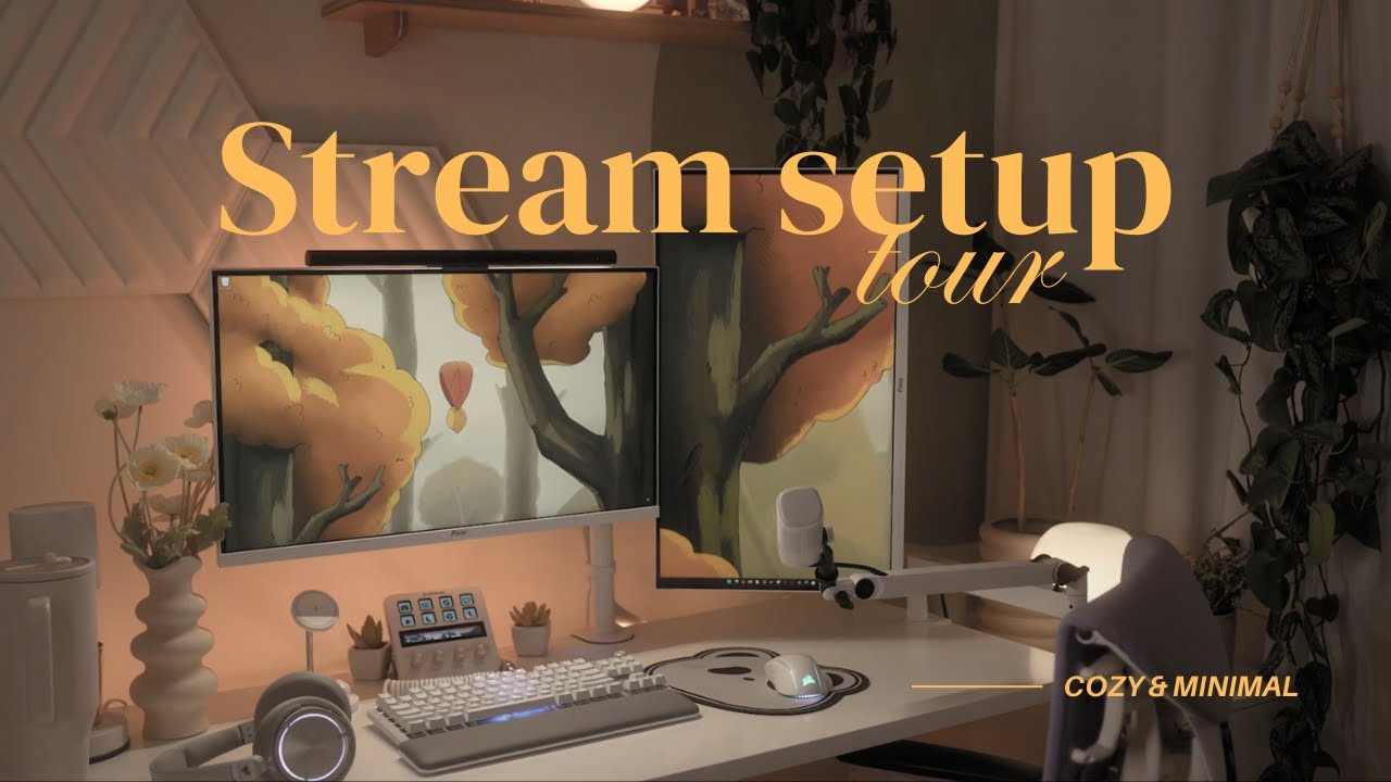 A Cozy Stream Setup Tour | 2025