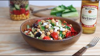 Marukan Mediterranean Quinoa Mason Jar Salads