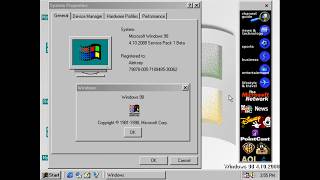Эволюция Windows 98 - Сборка 2088 (Service Pack 1 Beta)